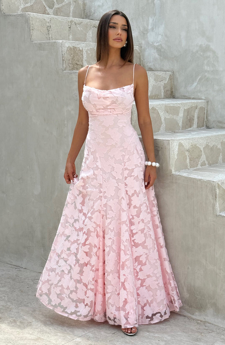 AURELIA MAXI DRESS - BLUSH