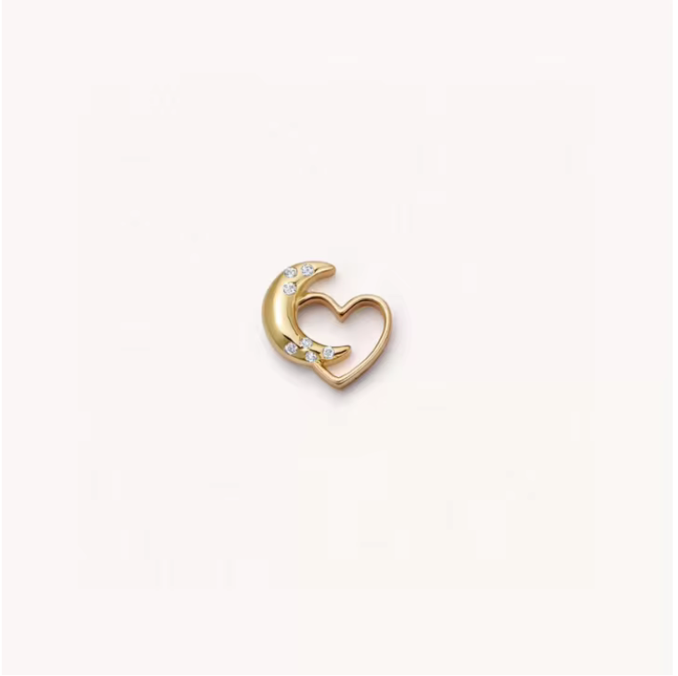 Aureo™ Golden Link Chain Necklace with Octagon Glass Pendant