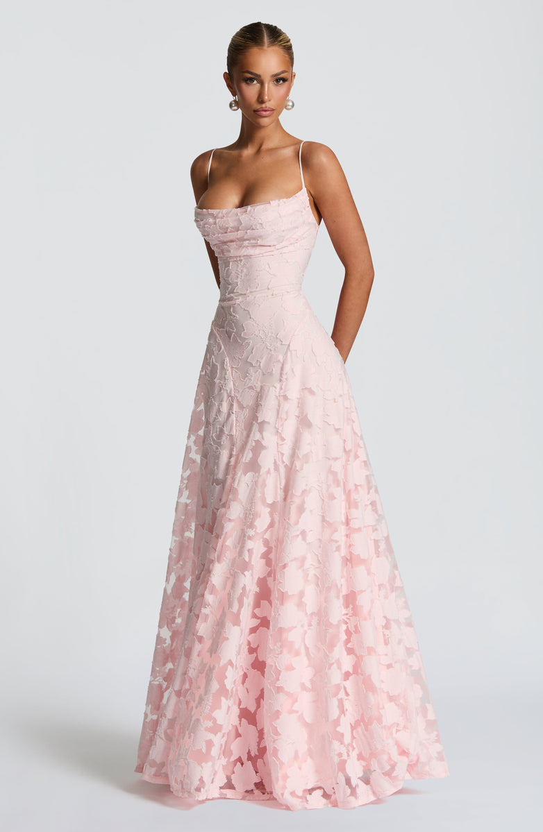AURELIA MAXI DRESS - BLUSH