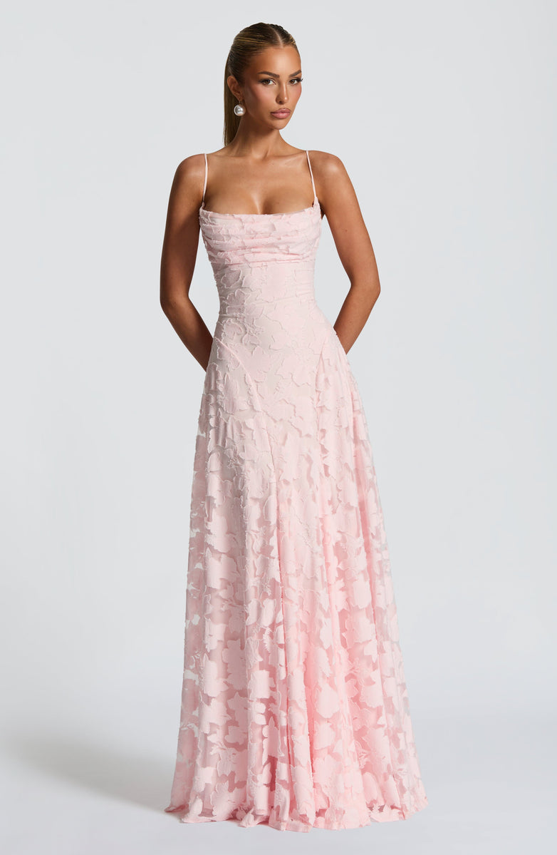 AURELIA MAXI DRESS - BLUSH