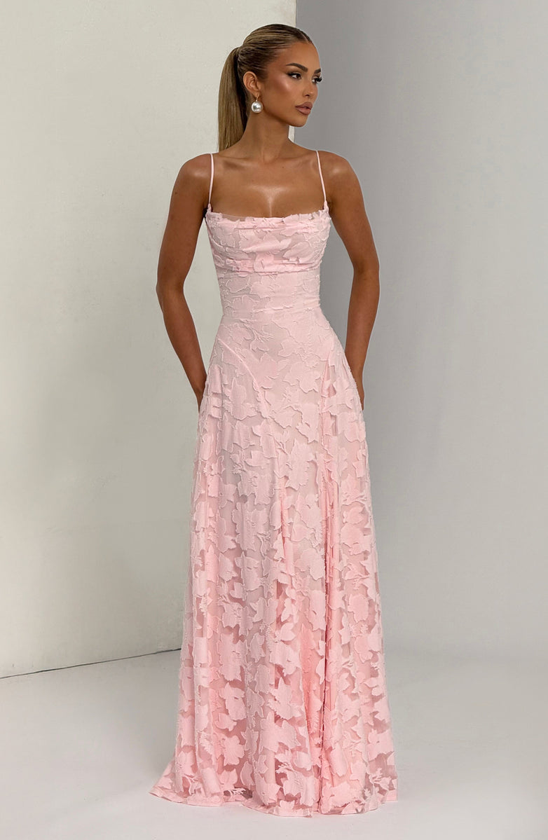 AURELIA MAXI DRESS - BLUSH