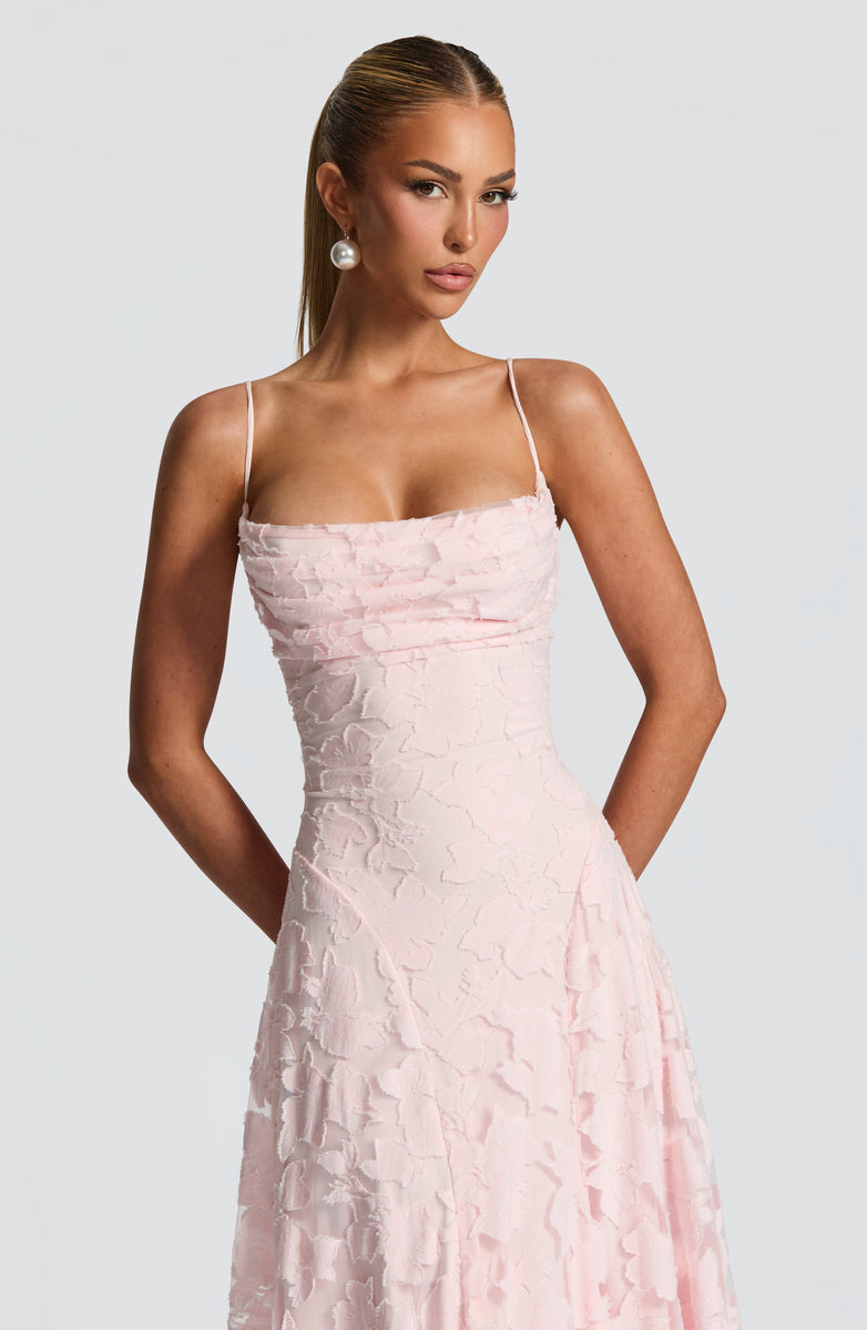 AURELIA MAXI DRESS - BLUSH