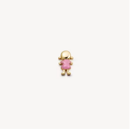 Aureo™ Golden Link Chain Necklace with Octagon Glass Pendant