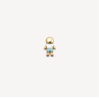Aureo™ Golden Link Chain Necklace with Octagon Glass Pendant