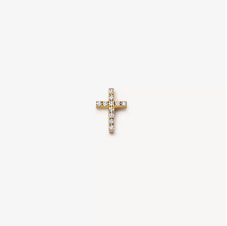 Aureo™ Golden Link Chain Necklace with Octagon Glass Pendant